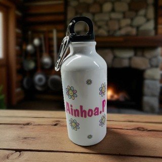 BOTELLA MOSQUETÓN FLOR