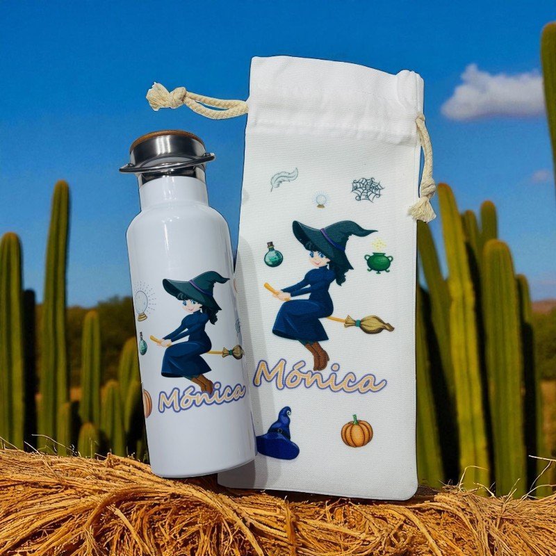 LECHERA TERMO + BOLSA BRUJA