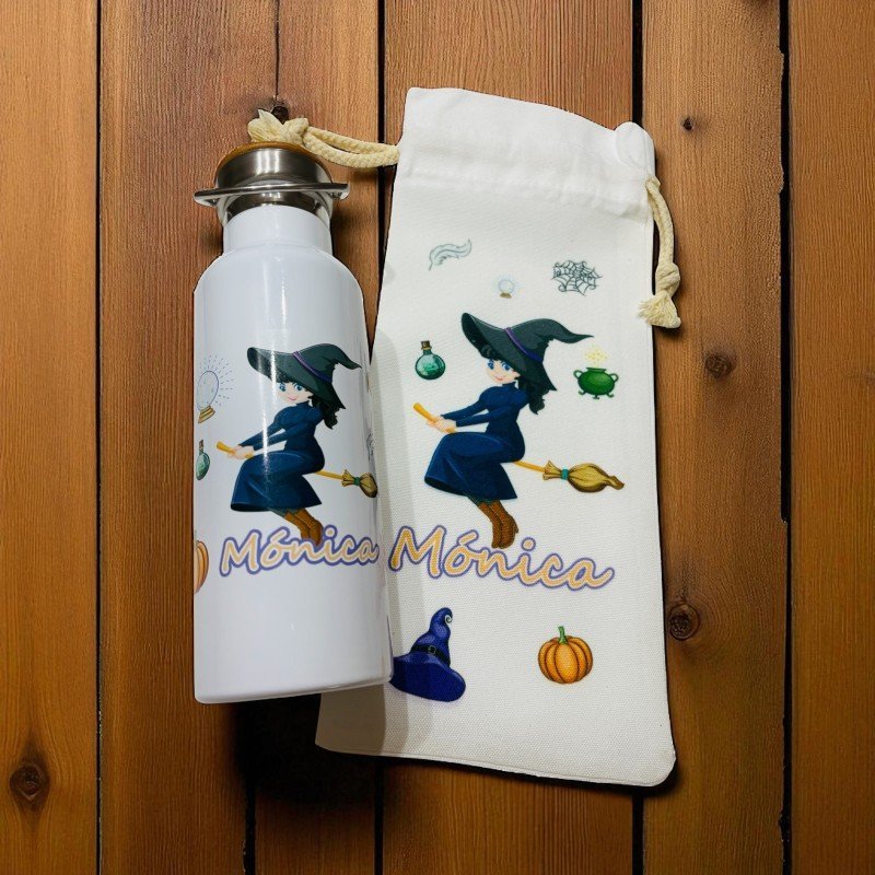 LECHERA TERMO + BOLSA BRUJA