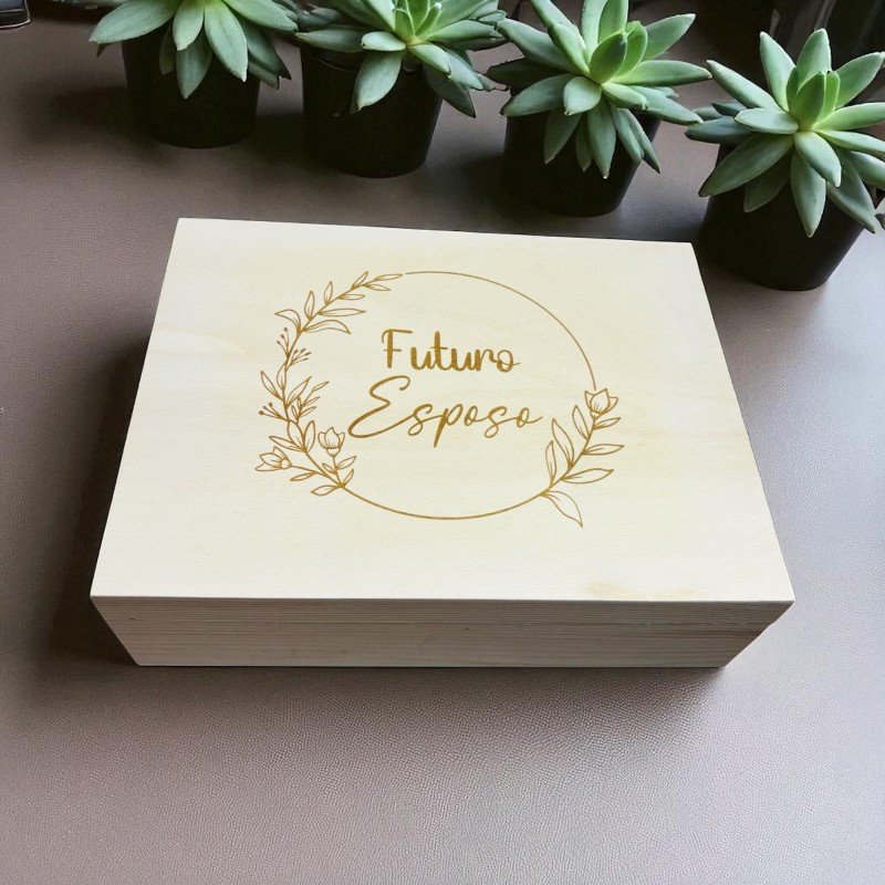CAJA RELOJ PERSONALIZADA