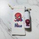 BOTELLA ASA SILICONA SPIDERMAN + BOLSA