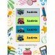 ETIQUETAS ESCOLARES LIBROS Y ROPA