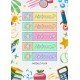 ETIQUETAS ESCOLARES LIBROS Y ROPA