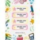 ETIQUETAS ESCOLARES LIBROS Y ROPA
