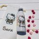 BOTELLA ASA SILICONA HELLO KITTY LEOPARDO + BOLSA