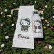 BOTELLA ASA SILICONA HELLO KITTY LEOPARDO + BOLSA
