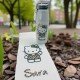 BOTELLA ASA SILICONA HELLO KITTY LEOPARDO + BOLSA