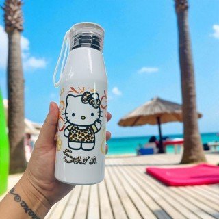 BOTELLA ASA HELLO KITTY LEOPARDO