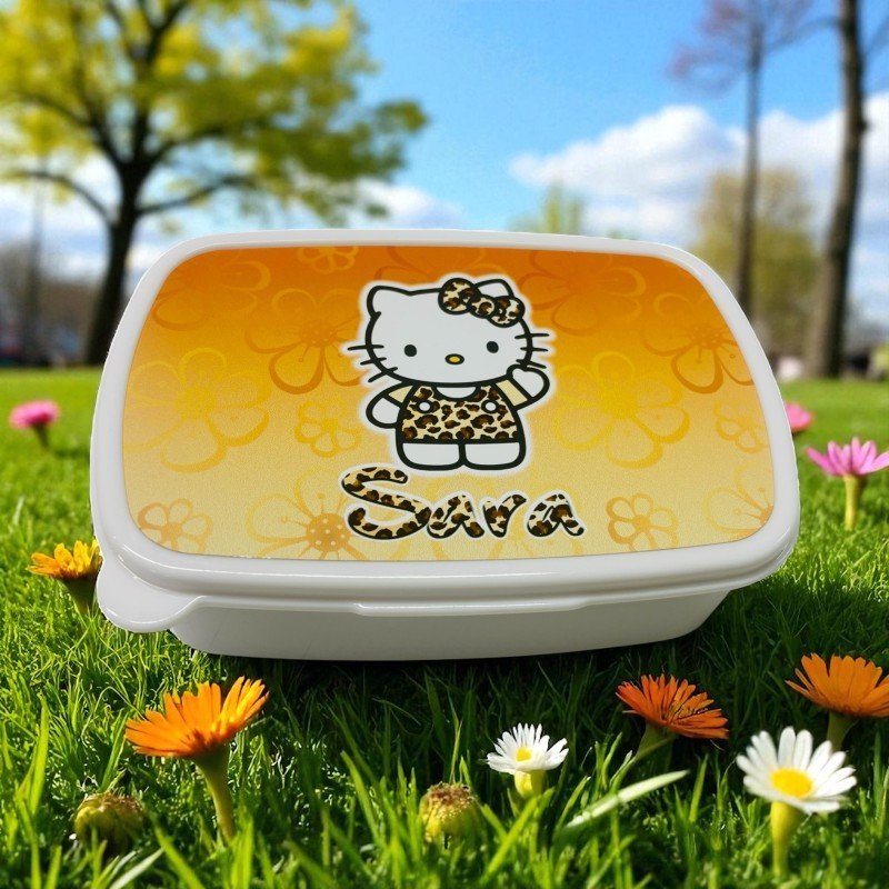FIAMBRERA HELLO KITTY LEOPARDO