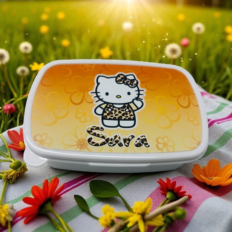 FIAMBRERA HELLO KITTY LEOPARDO