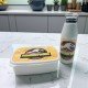 PACK FIAMBRERA + BOTELLA ASA DE SILICONA JURASSIC