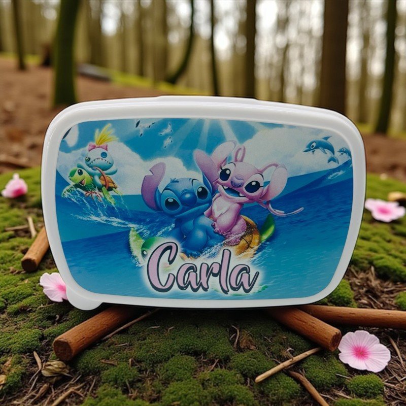 FIAMBRERA STITCH Y ÁNGEL SURF
