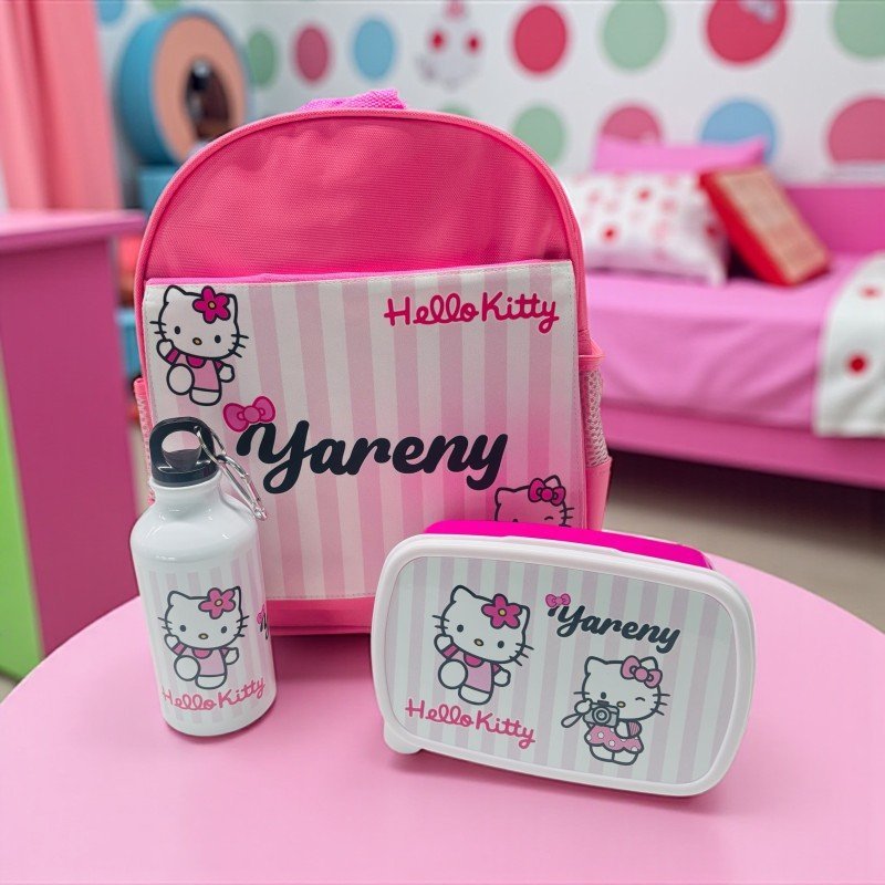CONJUNTO VUELTA AL COLE HELLO KITTY