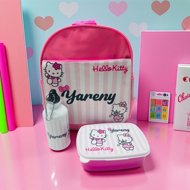 CONJUNTO VUELTA AL COLE HELLO KITTY