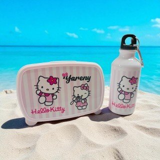 PACK FIAMBRERA + BOTELLA HELLO KITTY