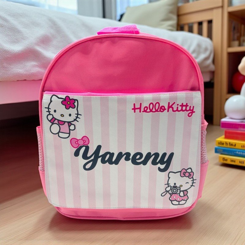 MOCHILA LONETA HELLO KITTY