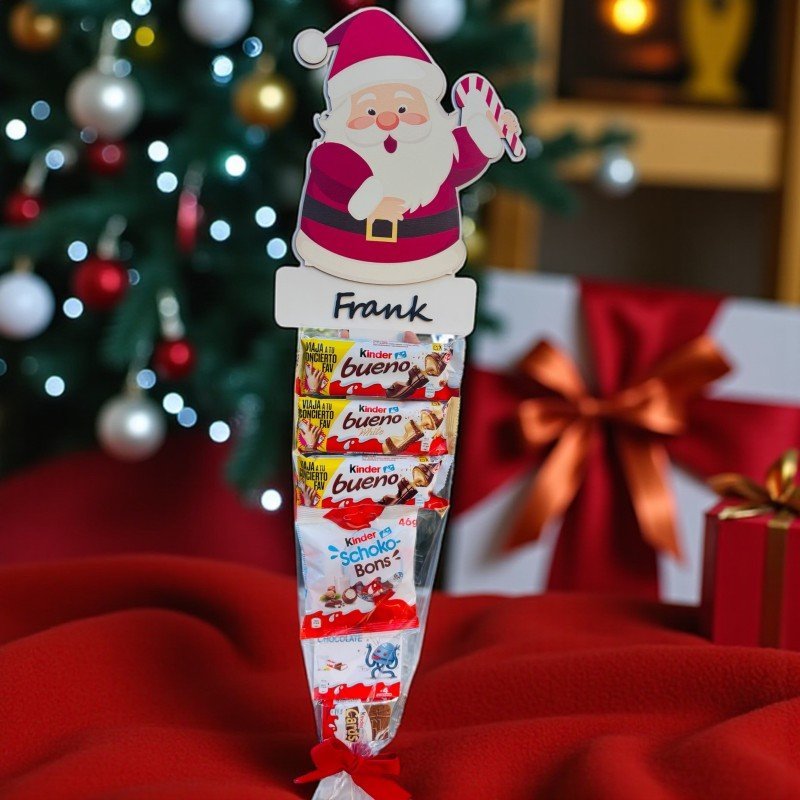 CONO XXL KINDER PAPÁ NOEL