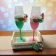 COPAS NOVIOS CON BANDEJA