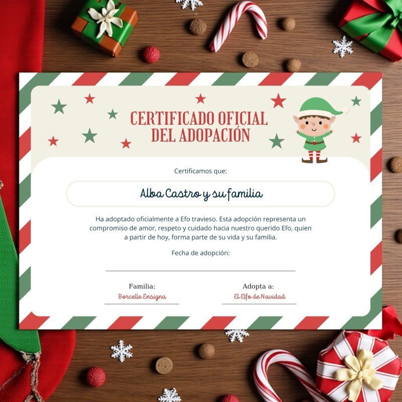 ELFO TRAVIESO DE LA NAVIDAD