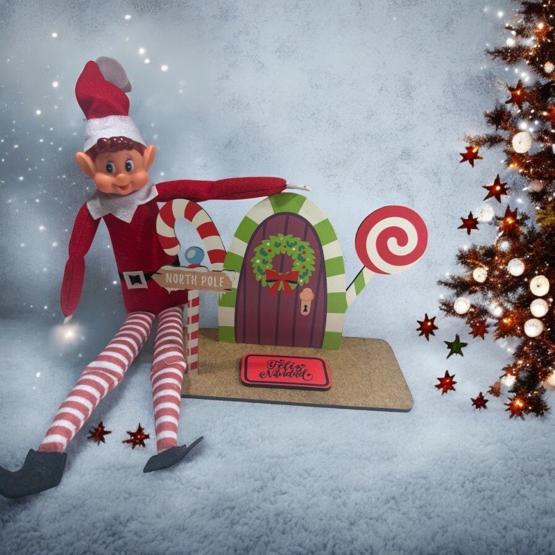 ELFO TRAVIESO DE LA NAVIDAD