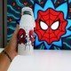 BOTELLA ASA DE SILICONA SPIDERMAN