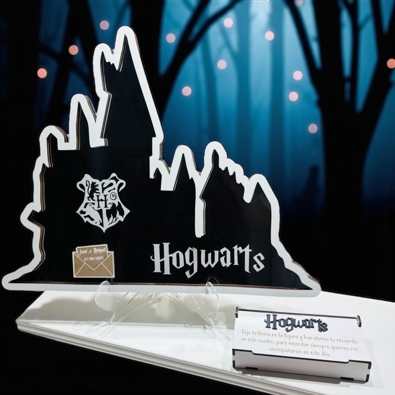 CUADRO DE FIRMAS CASTILLO DE HOGWARTS