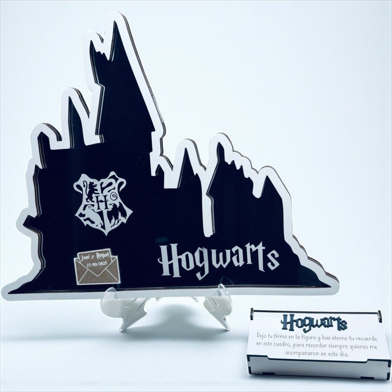 CUADRO DE FIRMAS CASTILLO DE HOGWARTS