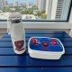 PACK FIAMBRERA + BOTELLA ASA DE SILICONA SPIDERMAN