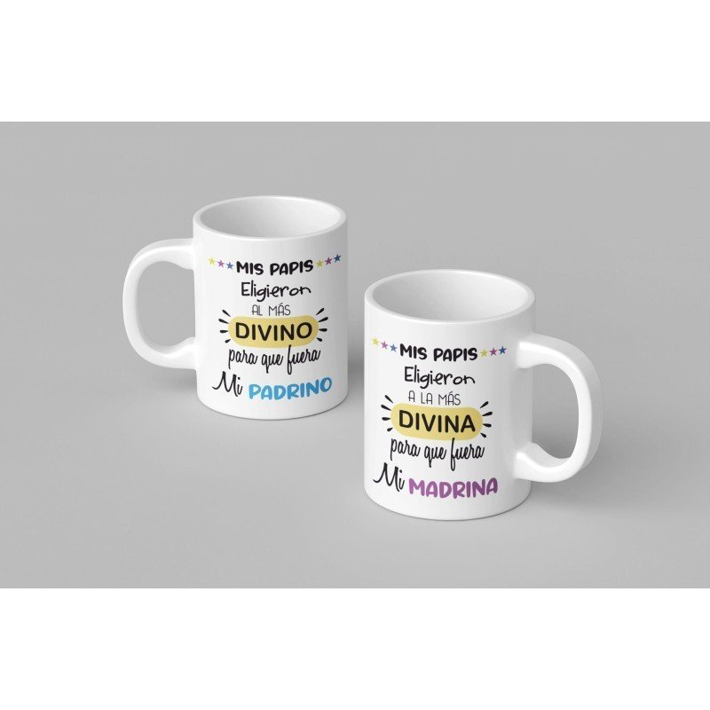 TAZA PADRINOS DIVINOS