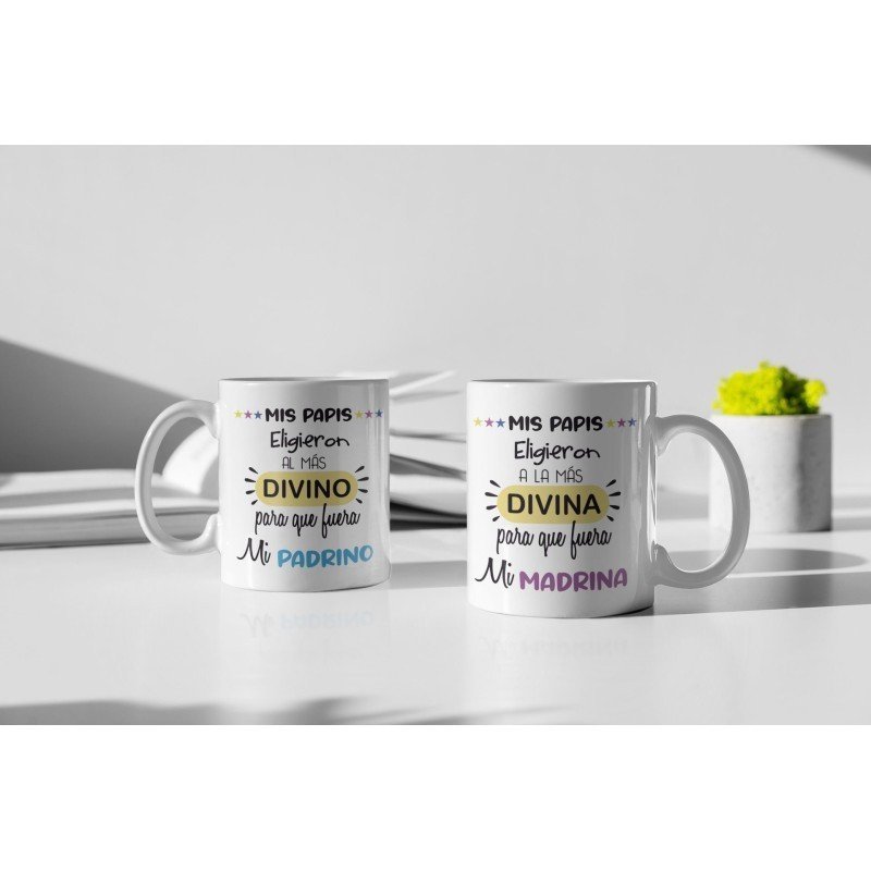 TAZA PADRINOS DIVINOS