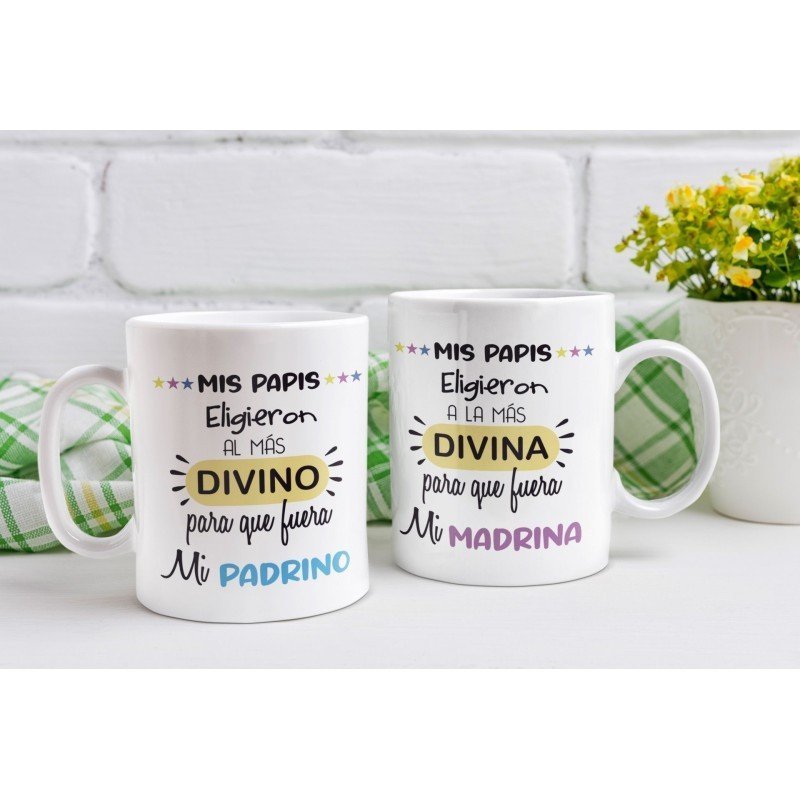 TAZA PADRINOS DIVINOS