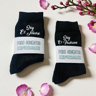 CALCETINES NOVIO Y PADRINO
