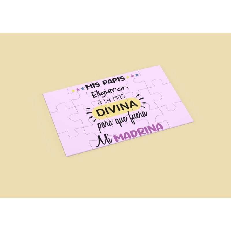 PUZZLE PADRINOS DIVINOS
