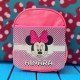 MOCHILA LONETA MINNIE LAZO