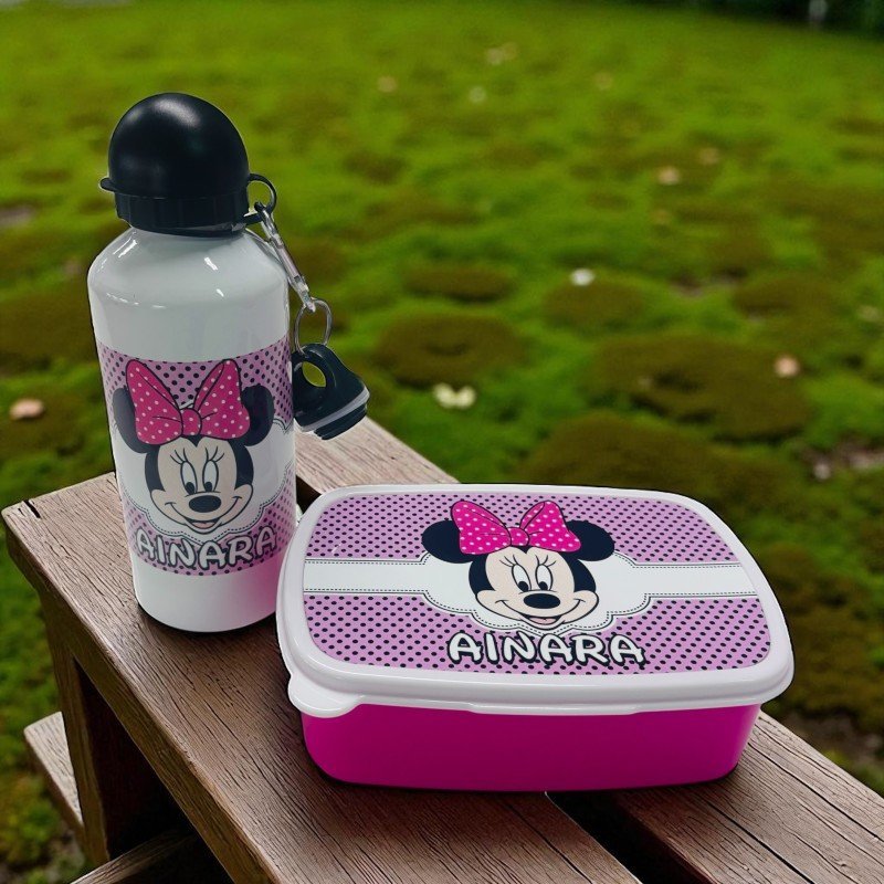 PACK FIAMBRERA + BOTELLA MINNIE