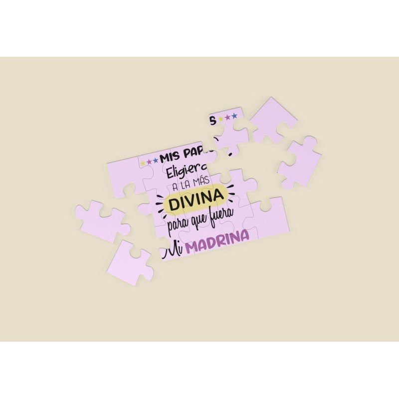 PUZZLE PADRINOS DIVINOS
