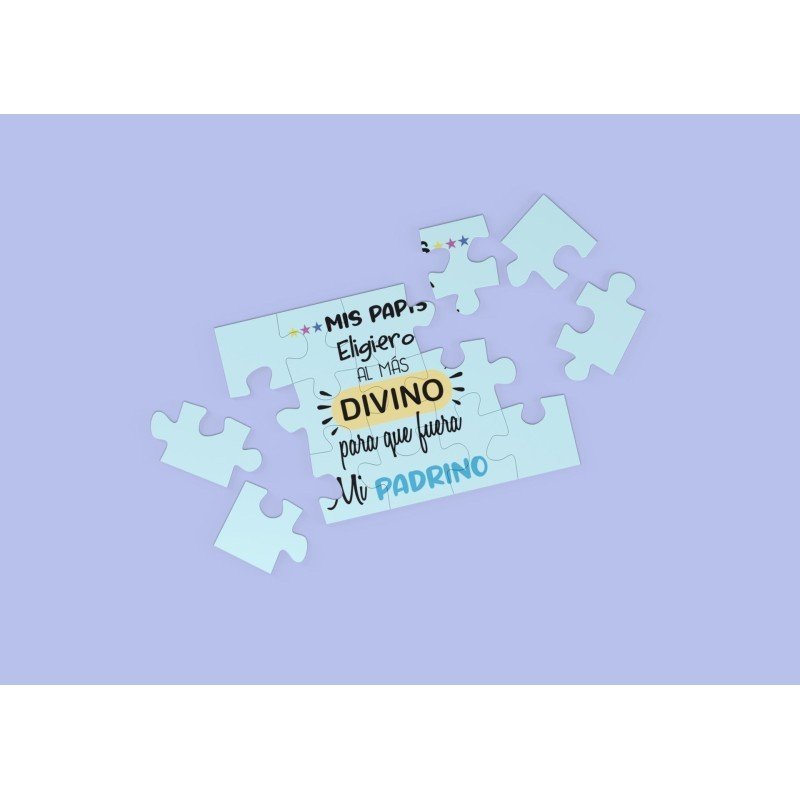 PUZZLE PADRINOS DIVINOS