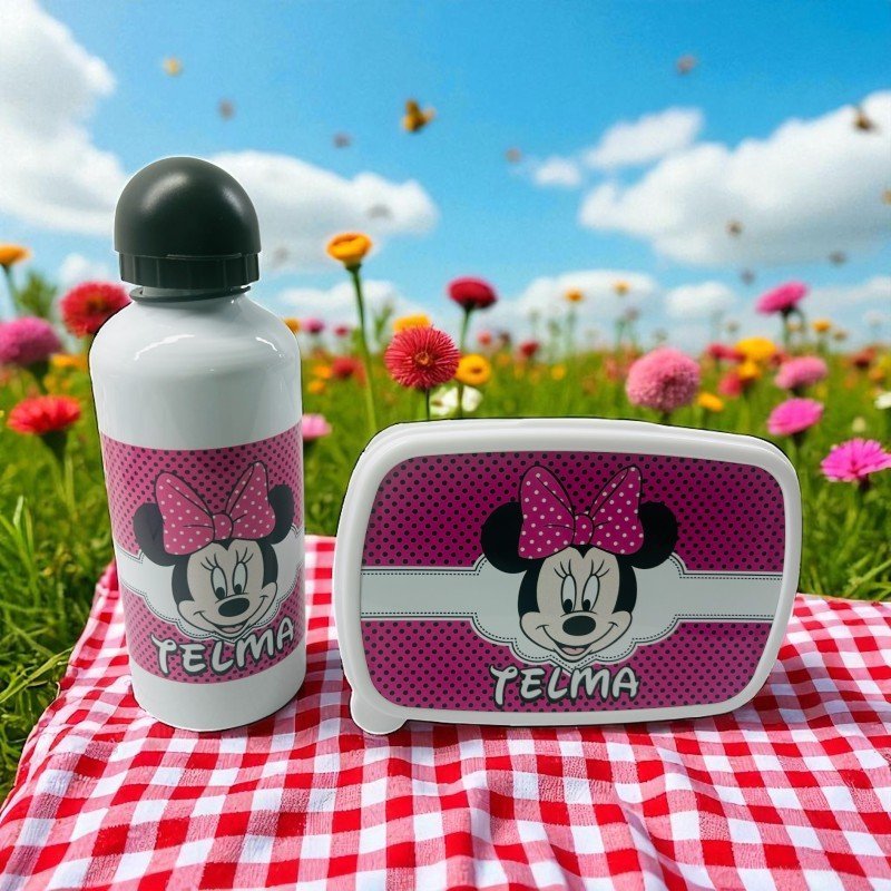 PACK FIAMBRERA + BOTELLA MINNIE