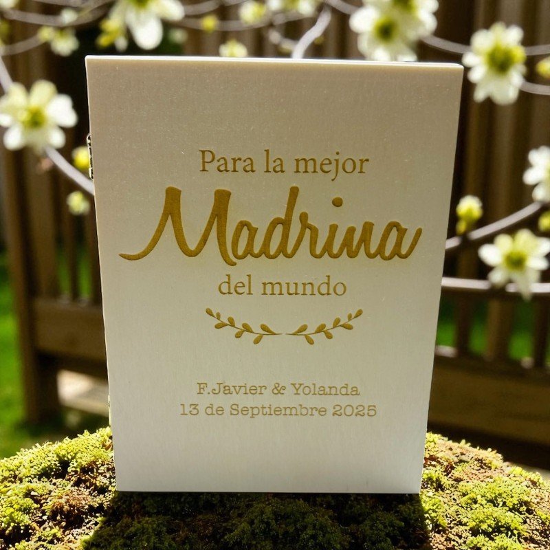 MARCO ETERNO PARA LA MEJOR MADRINA O PADRINO