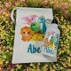 BOTELLA MOSQUETÓN + BOLSA DE MERIENDA DINOSAURIOS