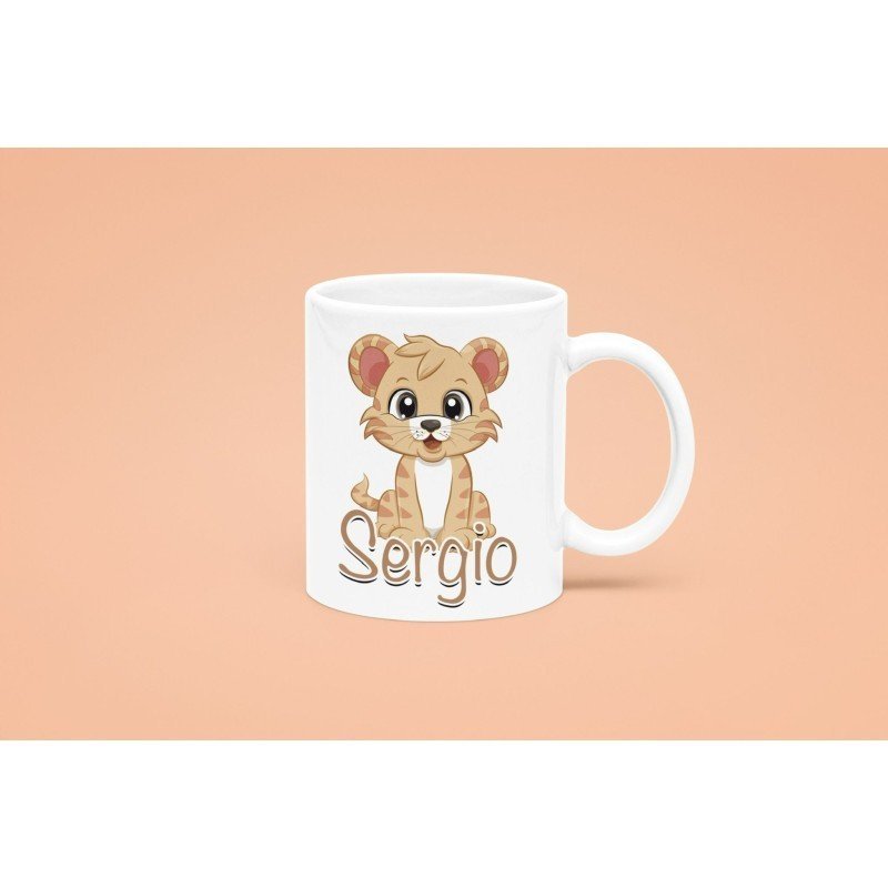 TAZA LEÓN