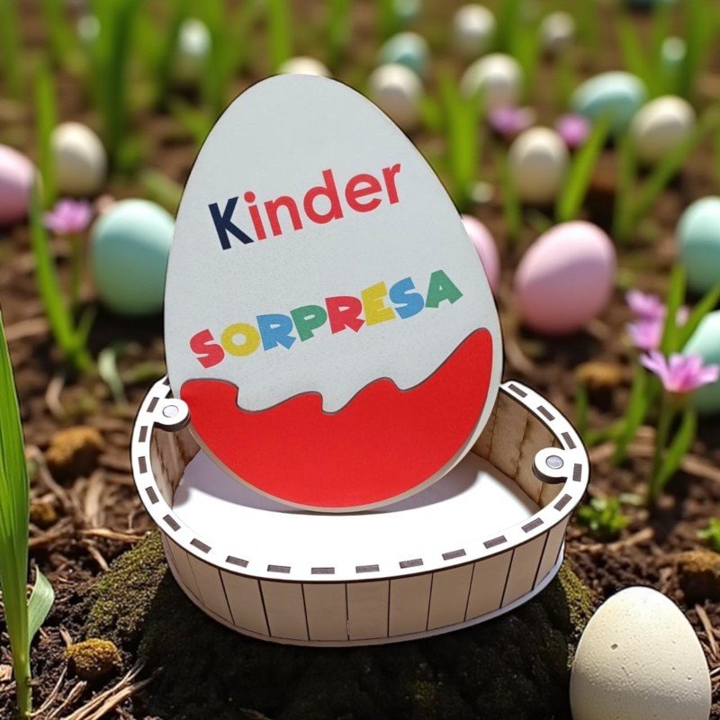 CAJA HUEVO KINDER