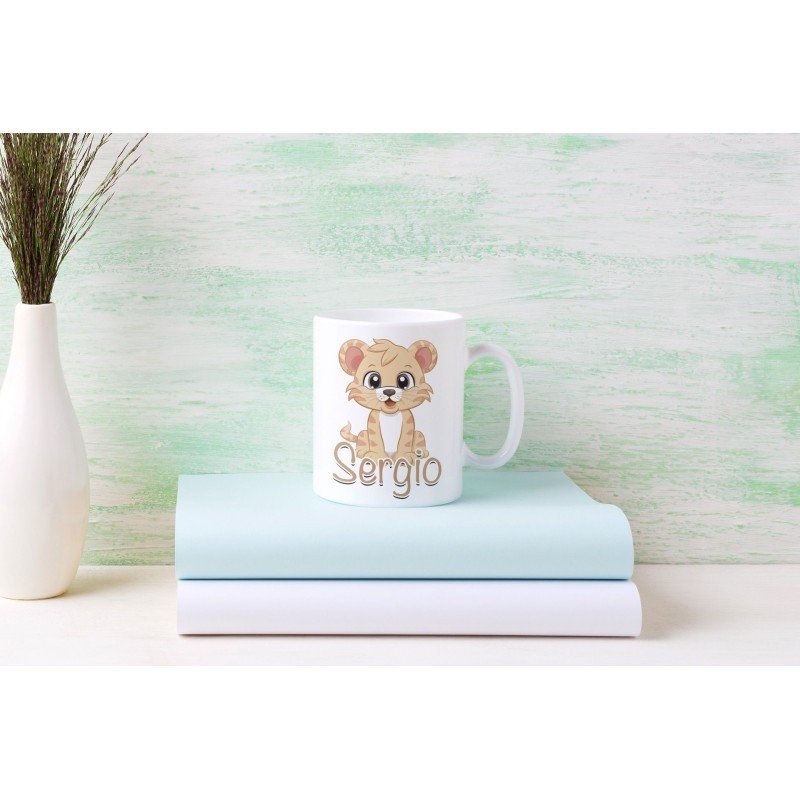 TAZA LEÓN