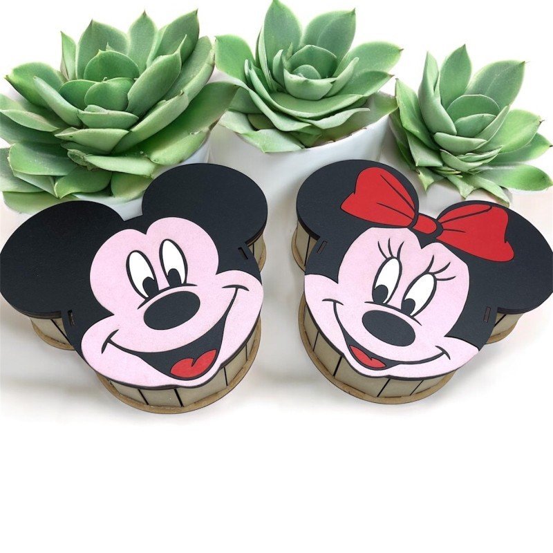 CAJA MICKEY & MINNIE