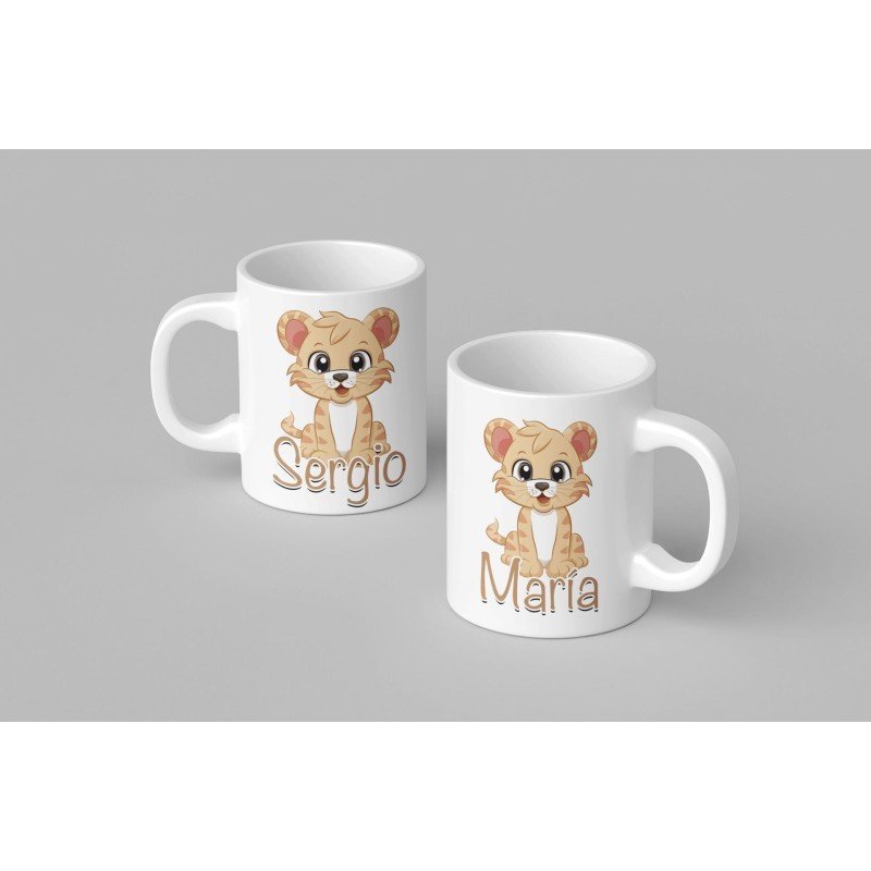 TAZA LEÓN