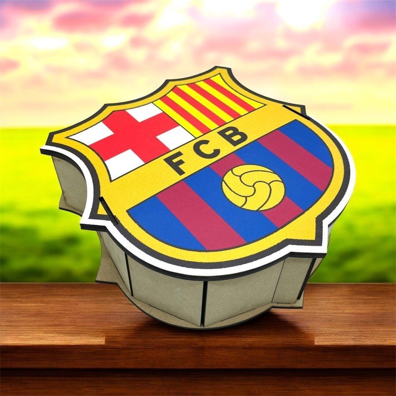 CAJA MADERA FC.BARCELONA