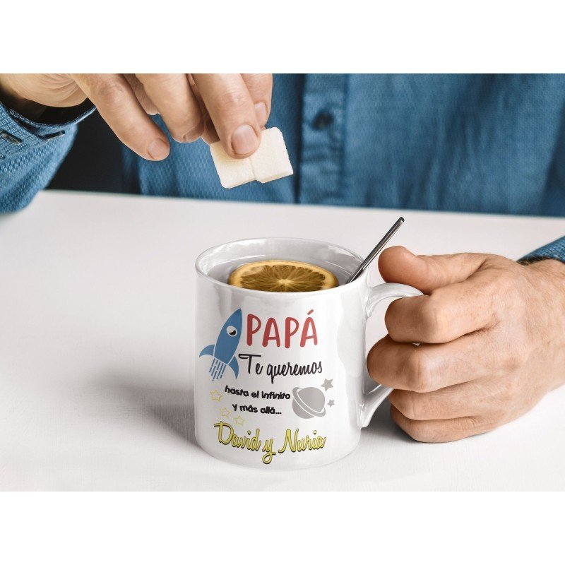 TAZA COHETE