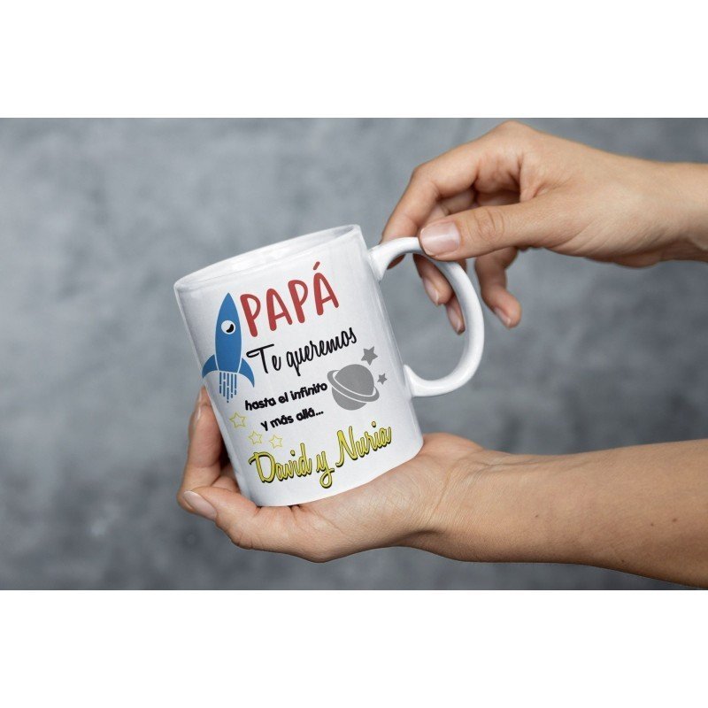 TAZA COHETE