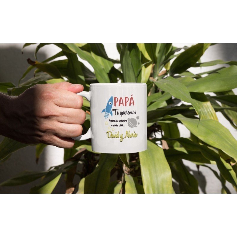 TAZA COHETE