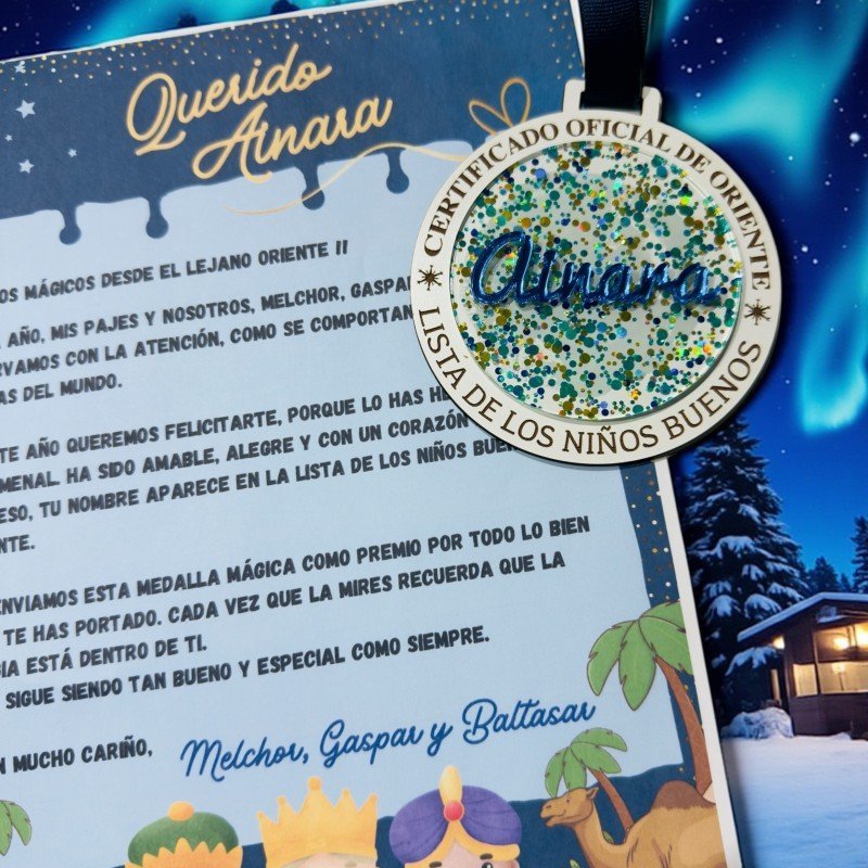 MEDALLA DE ORIENTE PARA LOS NIÑOS BUENOS